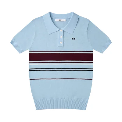 Blue Private Knit Polo