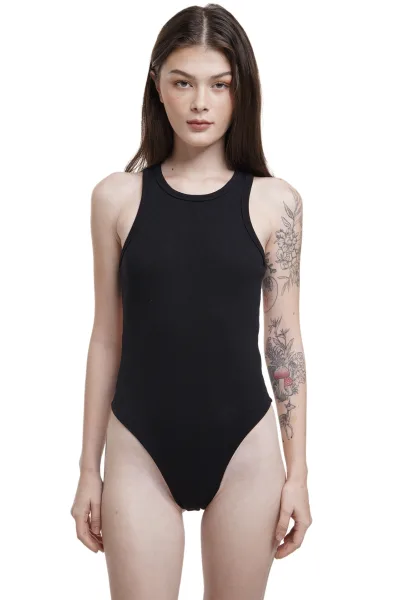 TESSA BODYSUIT - BLACK