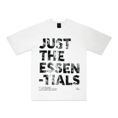 ÁO THUN UNISEX - TOTODAY - JUST THE ESSENTIALS