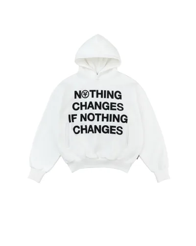 Áo khoác Hoodie Oversize Nothing Changes