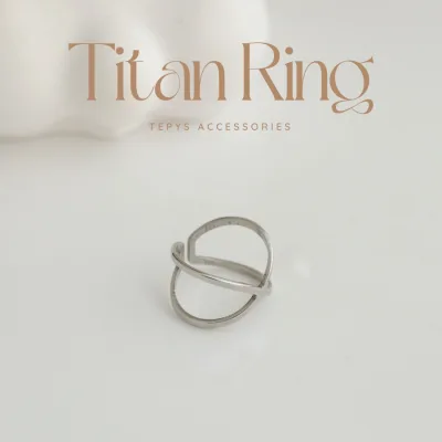 Nhẫn Titan Xman Silver