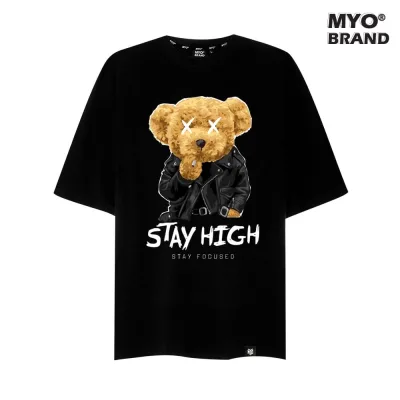 Áo Thun Form Rộng MYO In Hình Teddy Bear