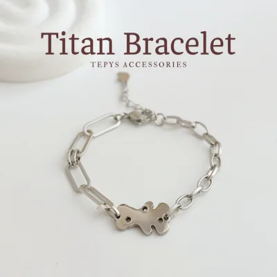 Lắc Tay Beary Titan Silver
