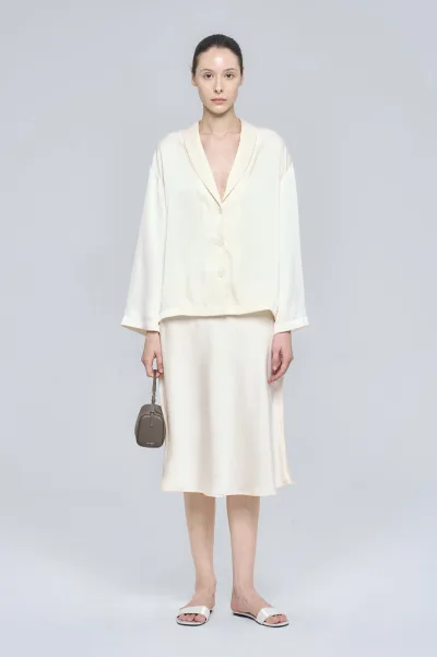 FLAVIE SKIRT - IVORY