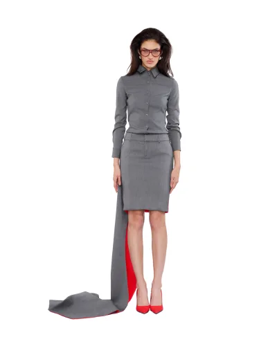 Dermis Pencil Midi Skirt