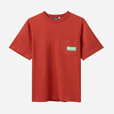 Basic Pocket Tee - Better Beater Label - Molten Lava