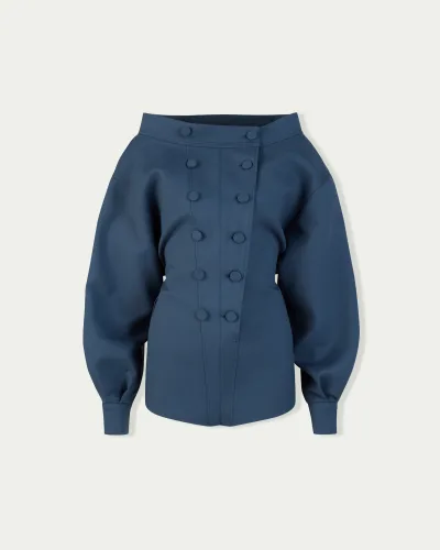 Denuded Boatneck Bodysuit