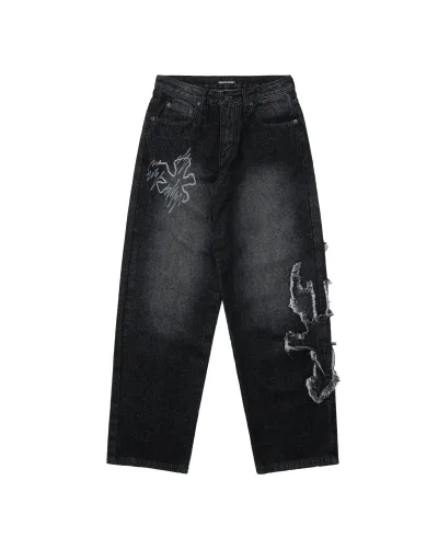 Quần dài Denim Pants Wash Flame