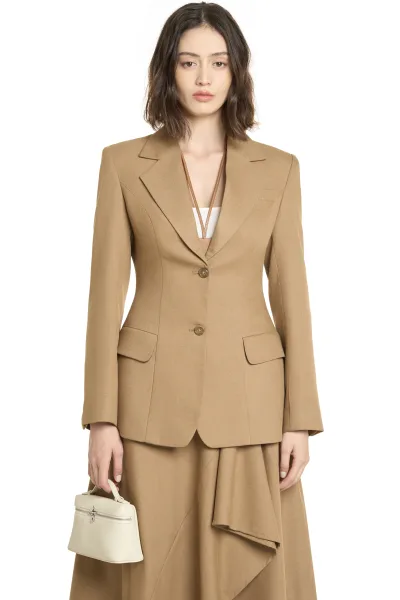LUISA BLAZER - CAMEL