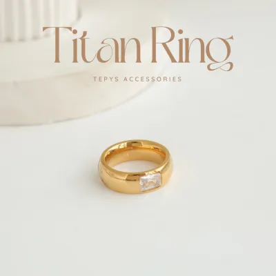 Nhẫn Titan Simson Golden.