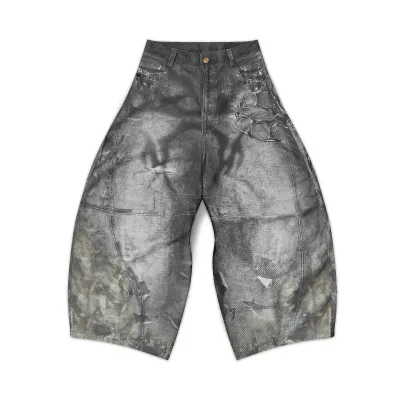 B6 PRINTED DENIM - BLACK VERSION