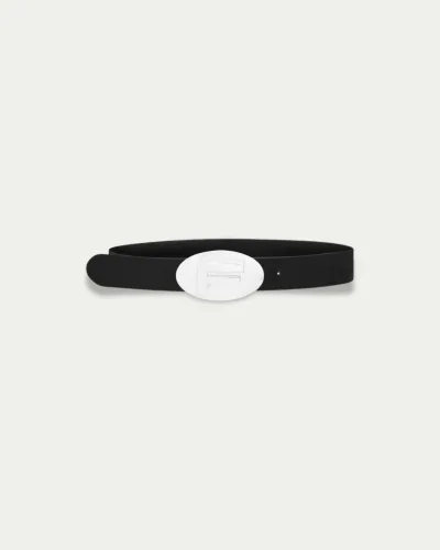 Modern Girl in Leather Belt