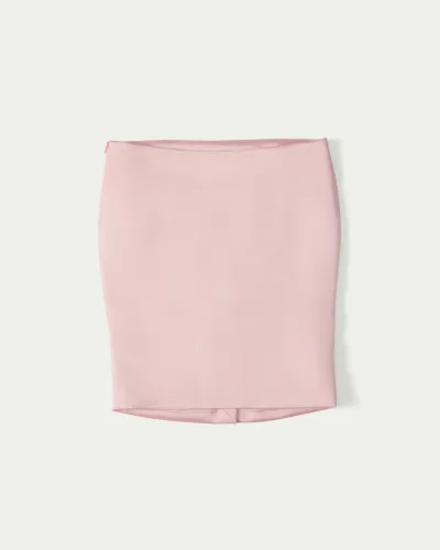 Tactile Pencil Midi Skirt