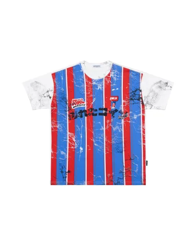Áo Thun DirtyCoins Striped Destroy All Print
