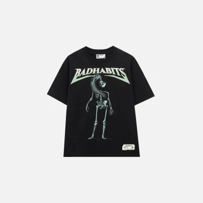 ROCKER ATONOMY TEE - BLACK