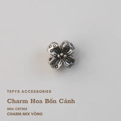 Charm Hoa Bốn Cánh