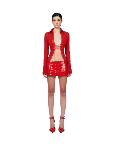 Clara Sequined Skirts