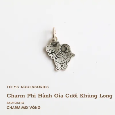 Charm Phi Hành Gia Cưỡi Khủng Long