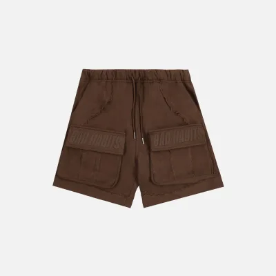 DISSTRESSED CARGO SHORT - BROWN