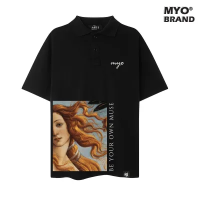 Áo Polo Unisex MYO Làm Quà Tặng In Hình Venus