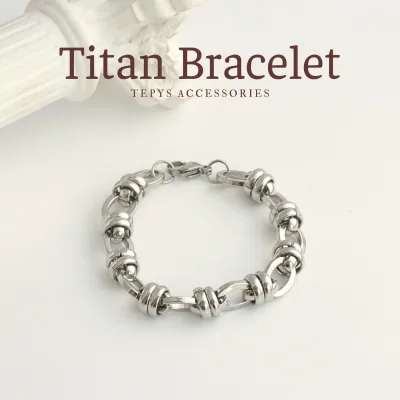 Lắc Tay Jikol Titan Silver