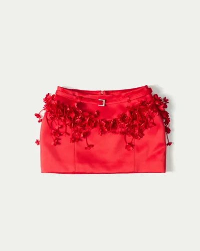 Creeper Floral Mini Skirt