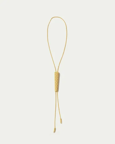 Cravat Necklace In Polka Dot