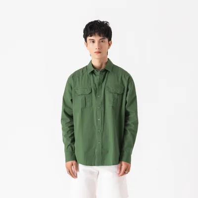 ÁO SƠ MI NAM - TOTODAY - FLAP BOX PLEAT POCKETS
