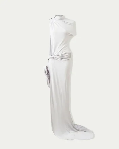 Mantra Cut-out Evening Gown