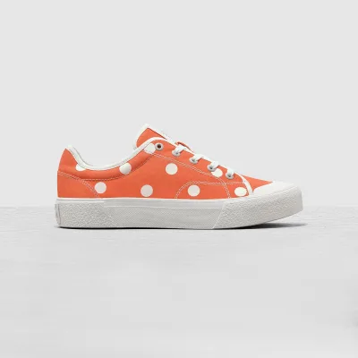 Pattas Polka Dots - Low Top - Coral Rose