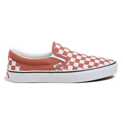 Giày VANS CLASSIC SLIP-ON COLOR THEORY CHECKERBOARD AUBURN