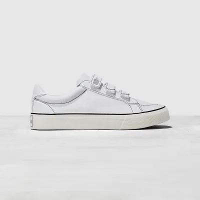 Basas Hook N'Loop NE - Low Top - White