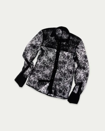 Viscera Lace Sheer Shirt