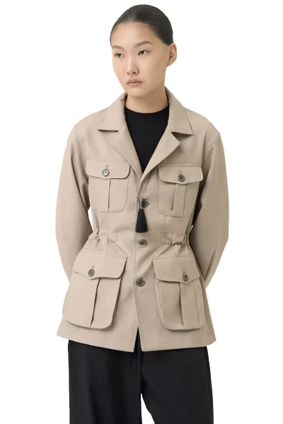 BENNET JACKET - LIGHT BROWN