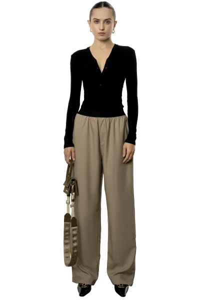 BROOKE PANT - TAUPE