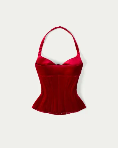 Say Yes Velvet Corset