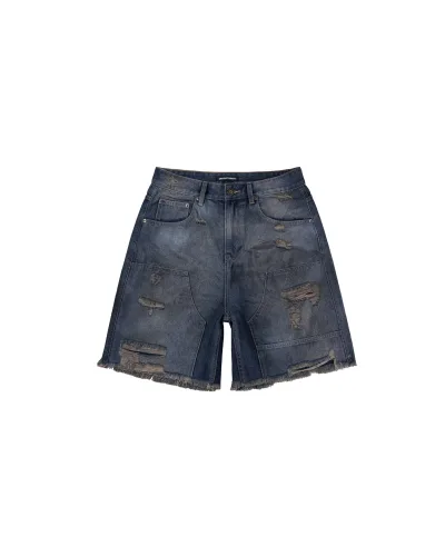 Quần ngắn Double Knee Shorts Distressed