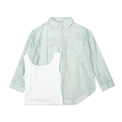 ÁO SƠ MI NỮ - TOTODAY - LONG SLEEVES 08505