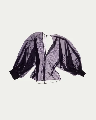 Junco V-cut Sheer Top