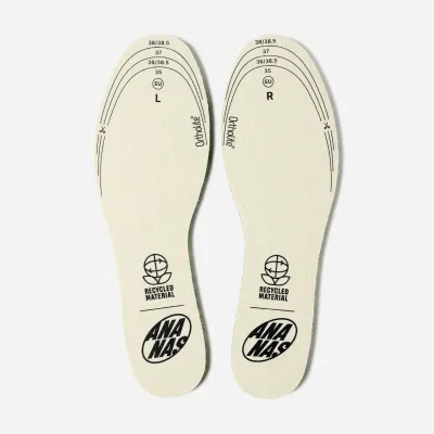 Die-cut Insoles - Ananas Ortholite 7mm RF - White Asparagus