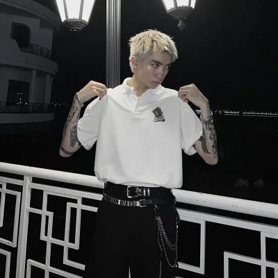 Áo Polo Myo Thêu Hình  Money