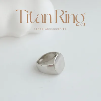 Nhẫn White Cline Titan
