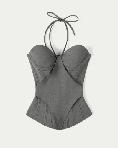 Lattice Cupped Corset