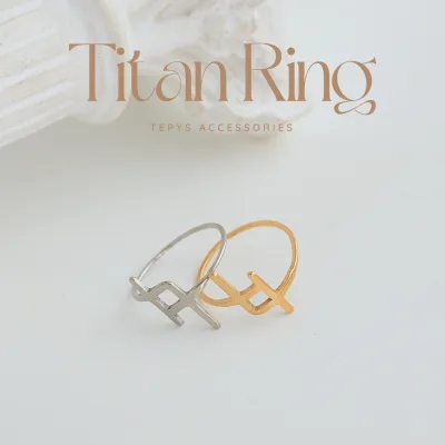 Nhẫn Symbol £ Titan