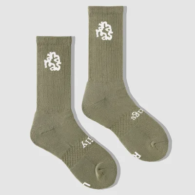 High Crew Socks - Ananas Daily Things - Laurel Oak