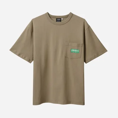 Basic Pocket Tee - Better Beater Label - Dune