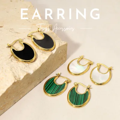 Color Moon Earring
