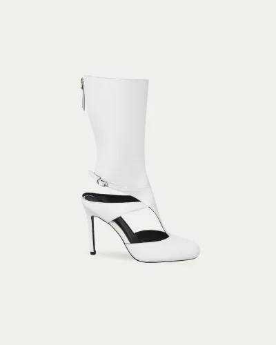 Talus Cut-out Ankle Boots