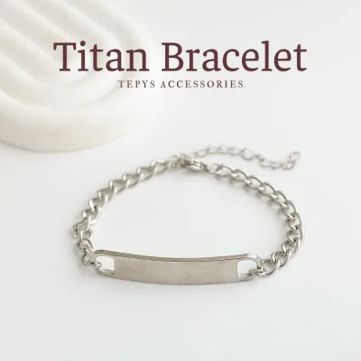 Lắc Tay Titan Tagname Silver