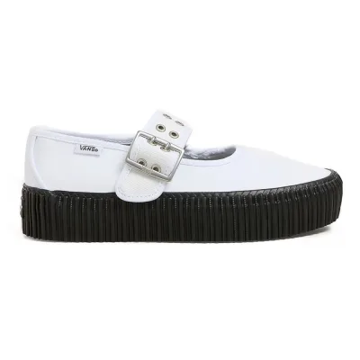 Giày VANS MARY JANE CREEPER GRUNGE BALLET WHITE